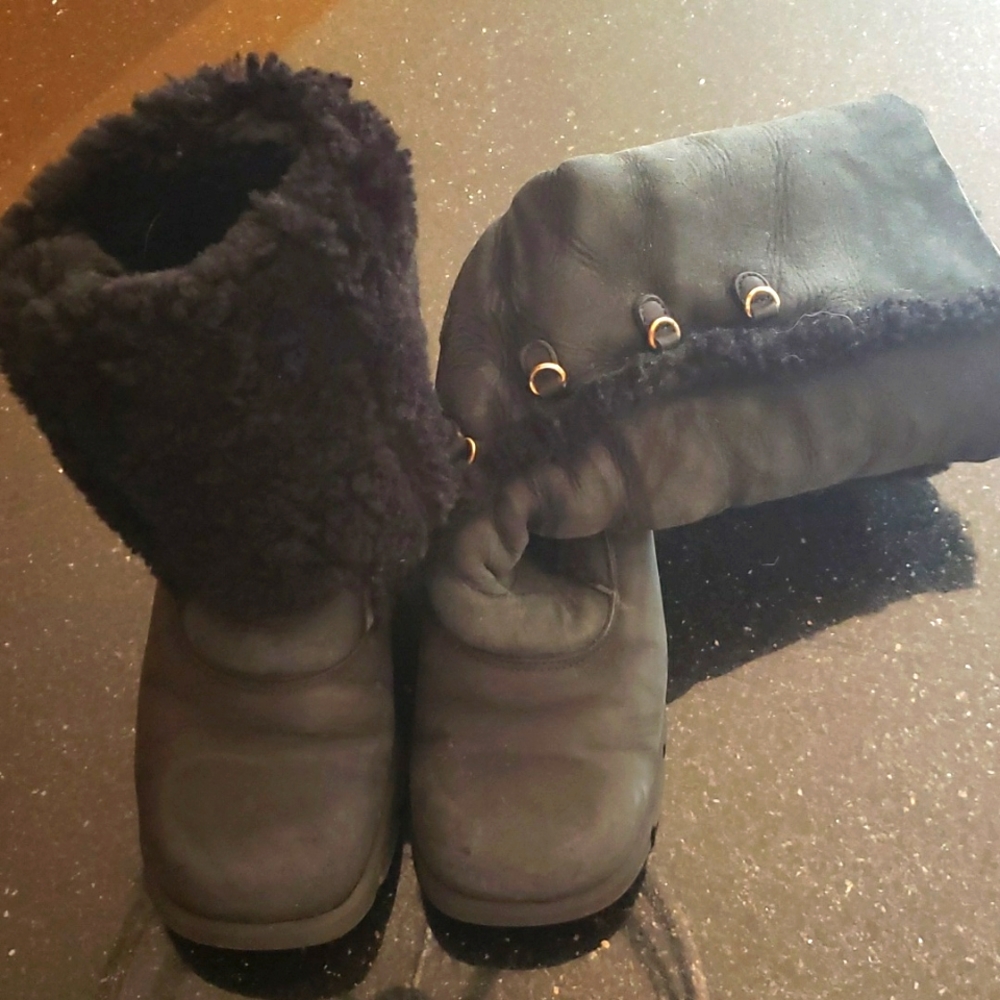 La Canadienne shearling winter boots 👢